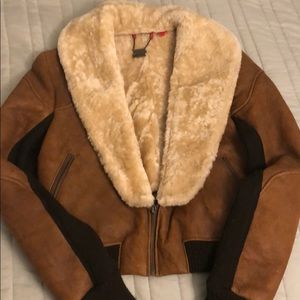 Doma Brown Leather Jacket